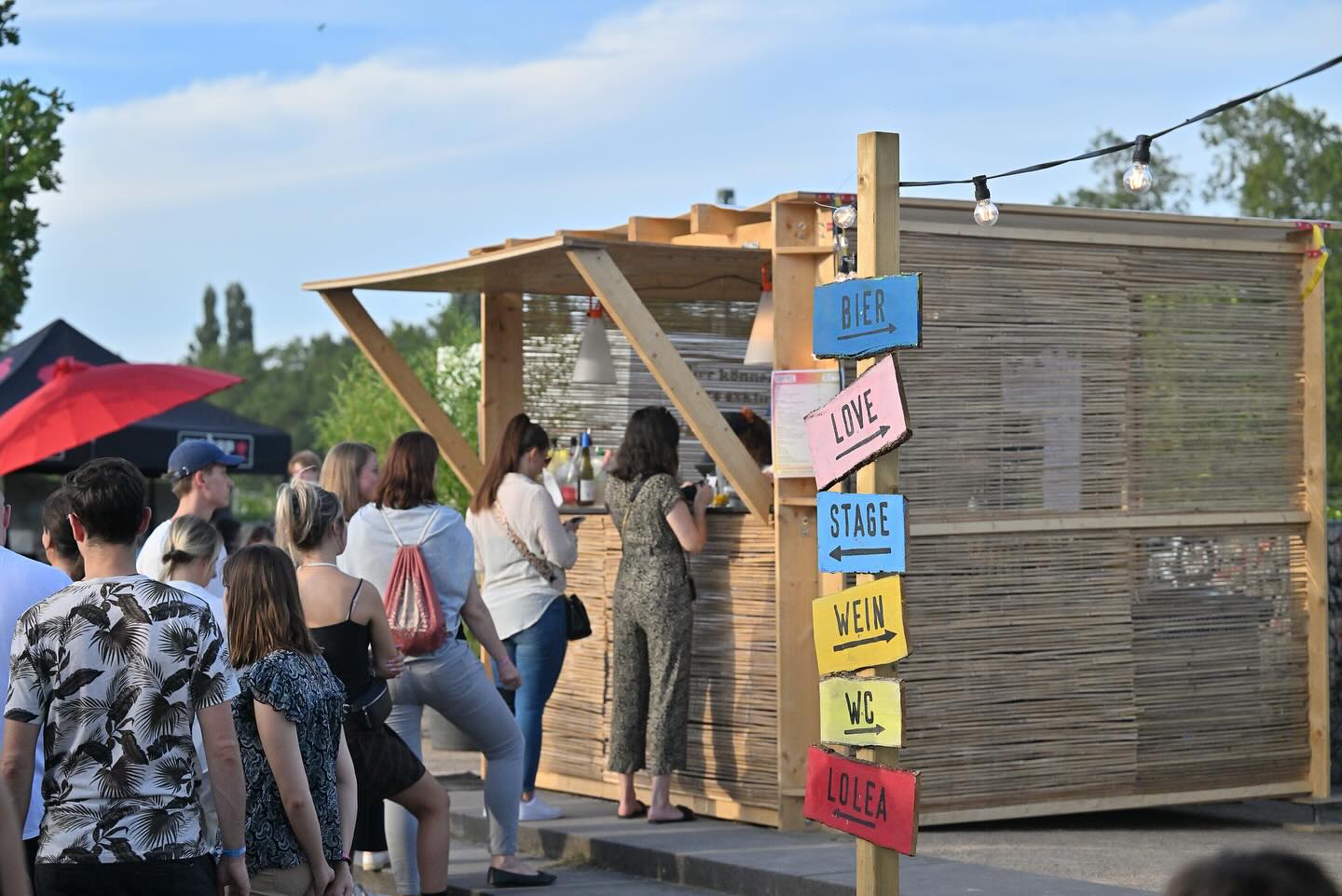 Bild der Bar vom Sommer-Event